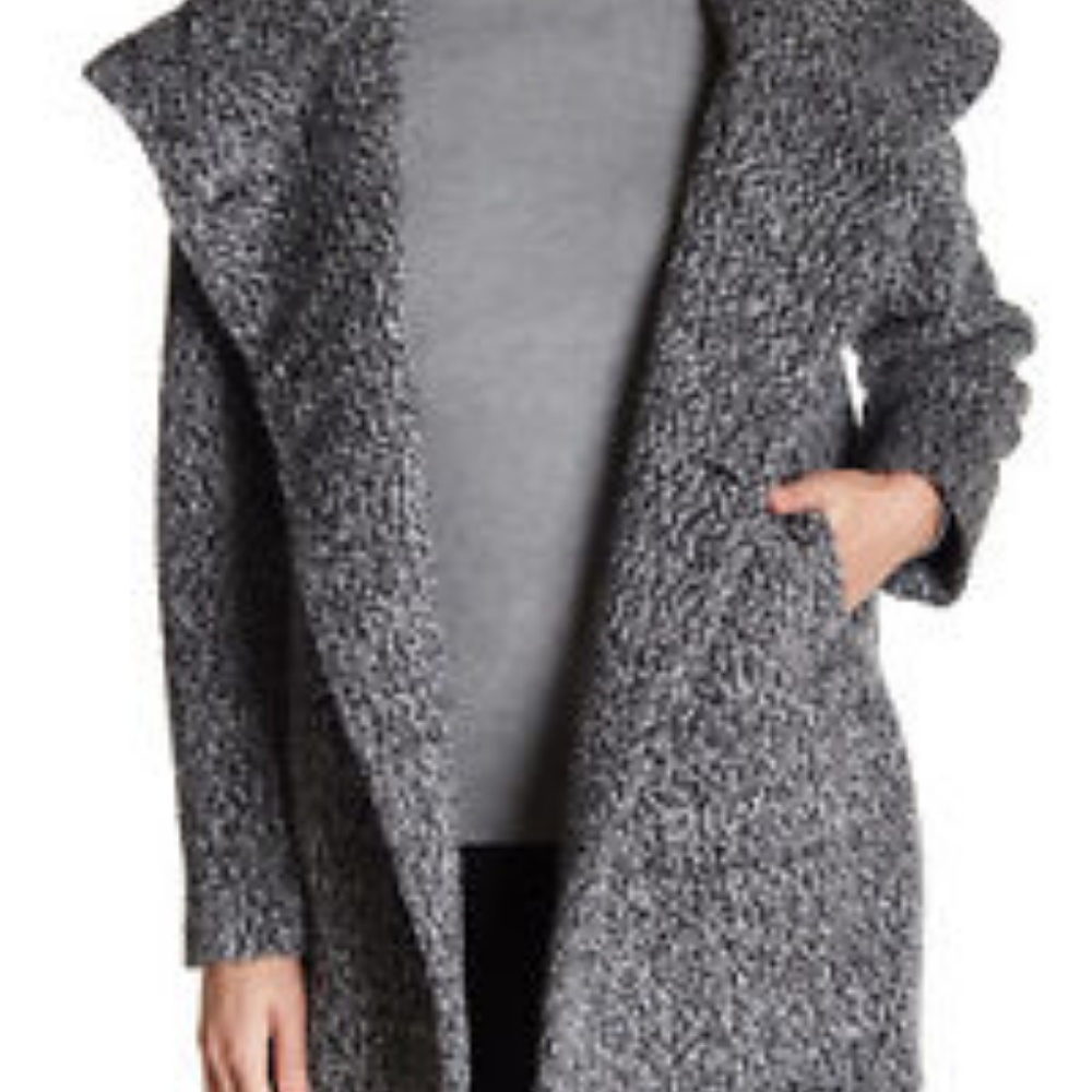 Sofia Cashmere Cocoon Wool & Alpaca Coat XS
